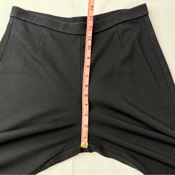 Private Edition by Chico’s Black Straight Leg Pants Pull On High Waist Sz Large - Picture 6 of 7